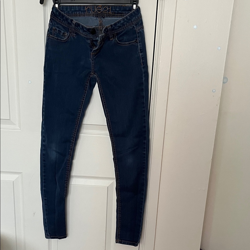 Rue21 Blue Skinny Jeans with Stretch